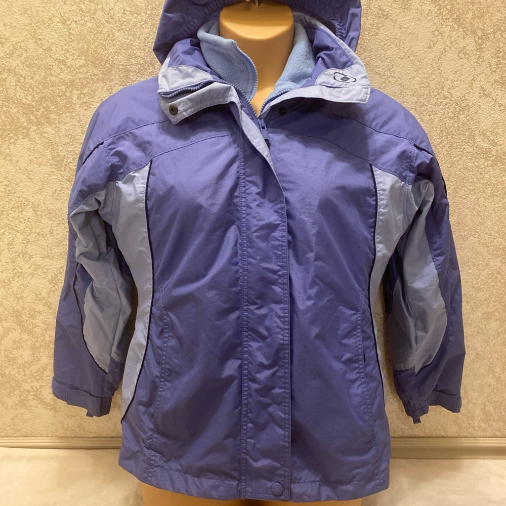 Columbia Junior Or Women’s Small 2 in 1 Periwinkle Ski Jacket